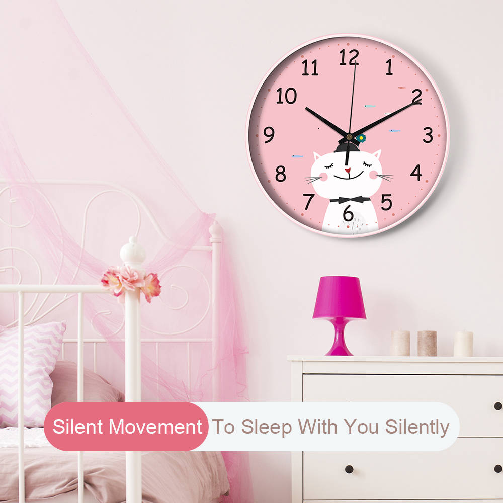 Đồng Hồ Treo Tường In Logo (dành cho trẻ em) - Ảnh 2