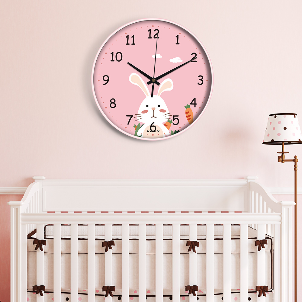 Đồng Hồ Treo Tường In Logo (dành cho trẻ em) - Ảnh 5