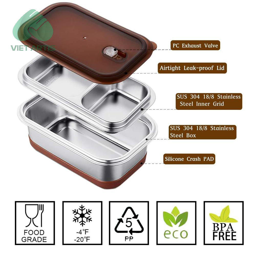 Hộp Cơm trưa Văn Phòng Giữ Nhiệt - HVA001 - Ảnh 5