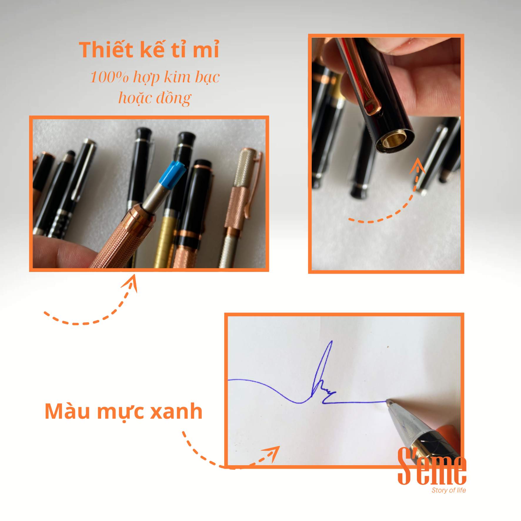 Bút Ký Cao Cấp Thương Hiệu S’eme AV002 Chính Hãng - Ảnh 6