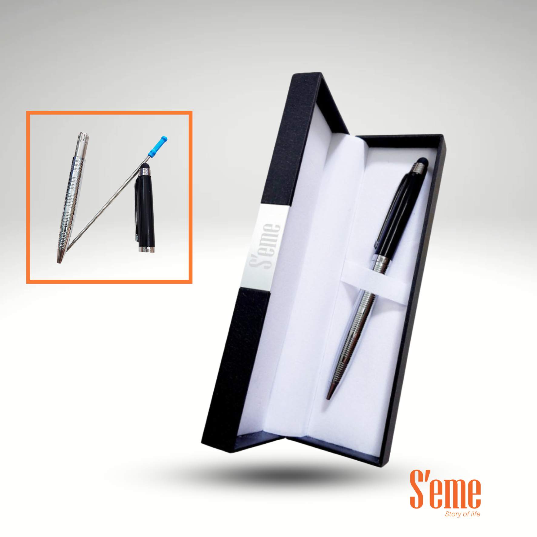 Bút Ký Cao Cấp Thương Hiệu S’eme AV001 Chính Hãng - Ảnh 2