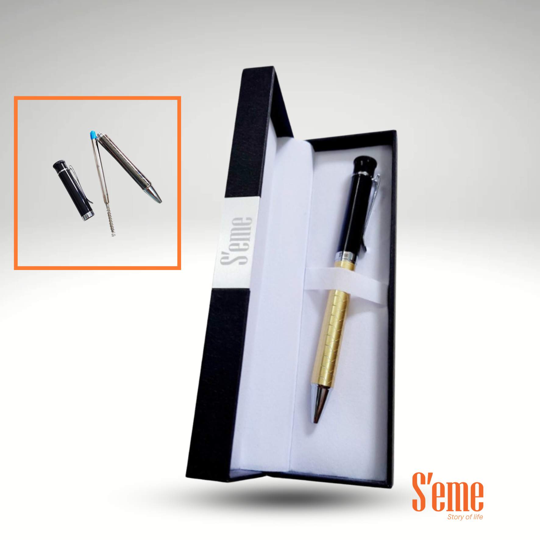 Bút Ký Cao Cấp Thương Hiệu S’eme AV006 Chính Hãng - Ảnh 2
