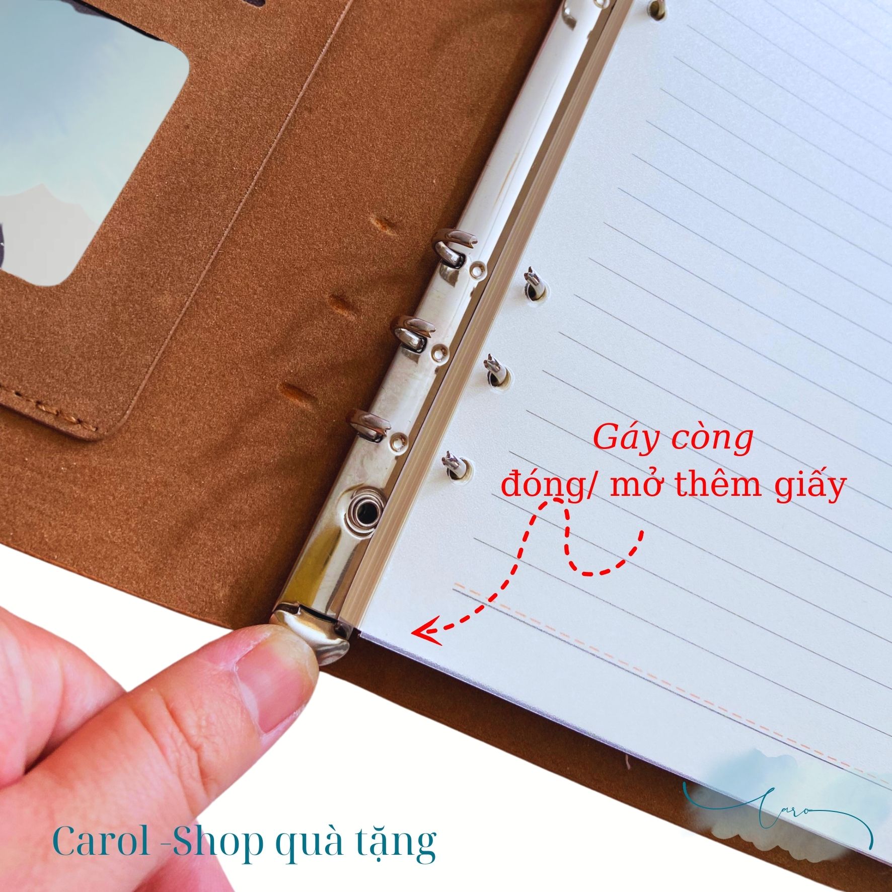 AVH08 Bộ quà tặng sổ tay bìa da PU kèm bút ký cao cấp làm quà tặng - Ảnh 7