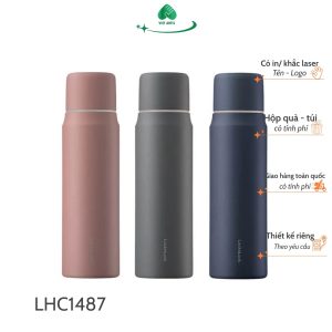 LHC1487GRY - Bình giữ nhiệt LocknLock Maman Cup Vacuum Bottle 505ml