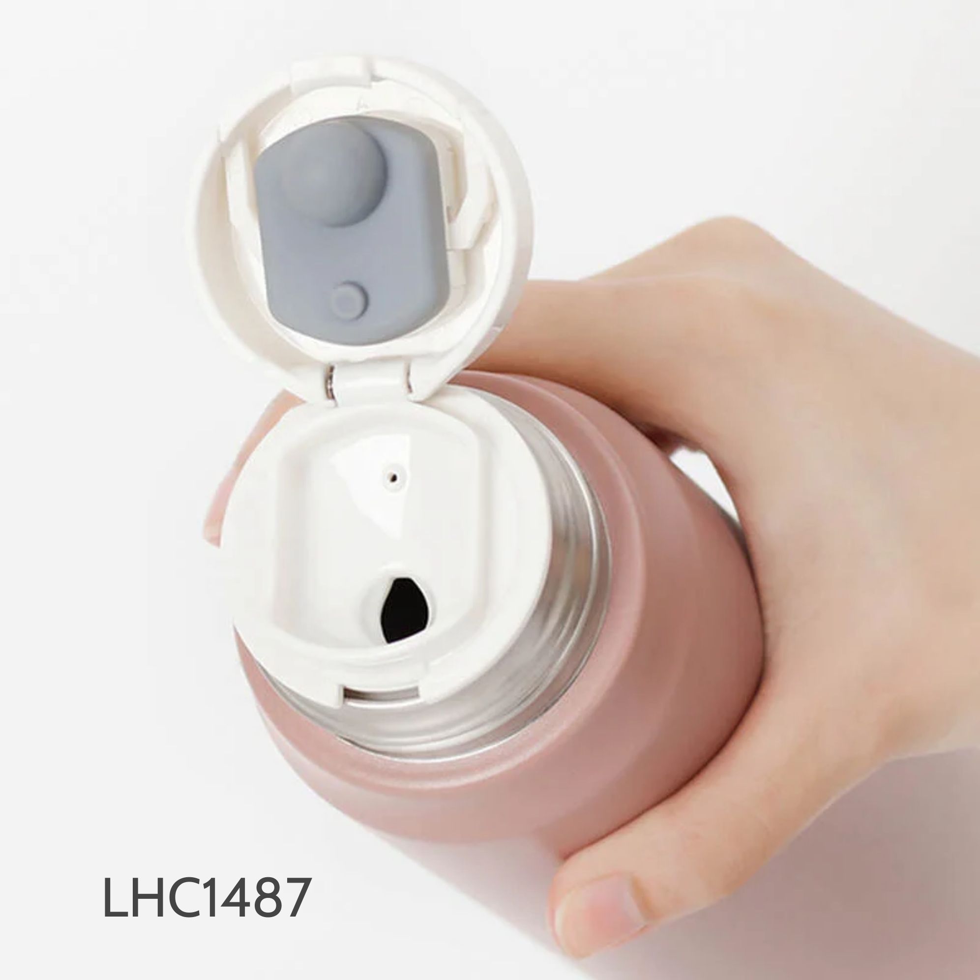 LHC1487GRY - Bình giữ nhiệt LocknLock Maman Cup Vacuum Bottle 505ml - Ảnh 5