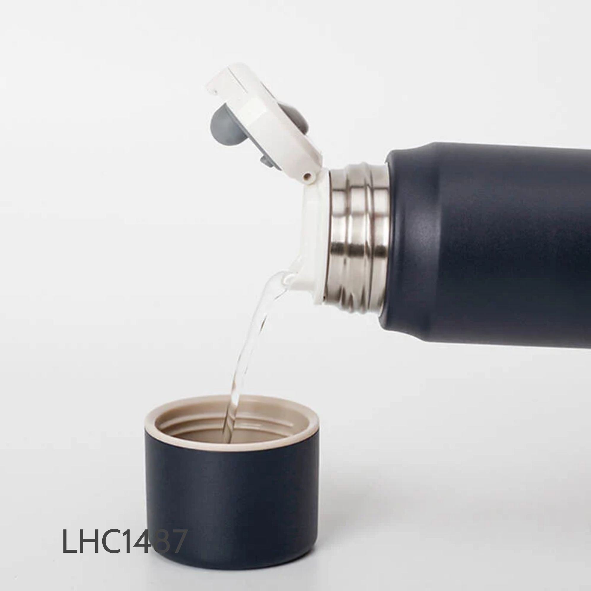 LHC1487GRY - Bình giữ nhiệt LocknLock Maman Cup Vacuum Bottle 505ml - Ảnh 3