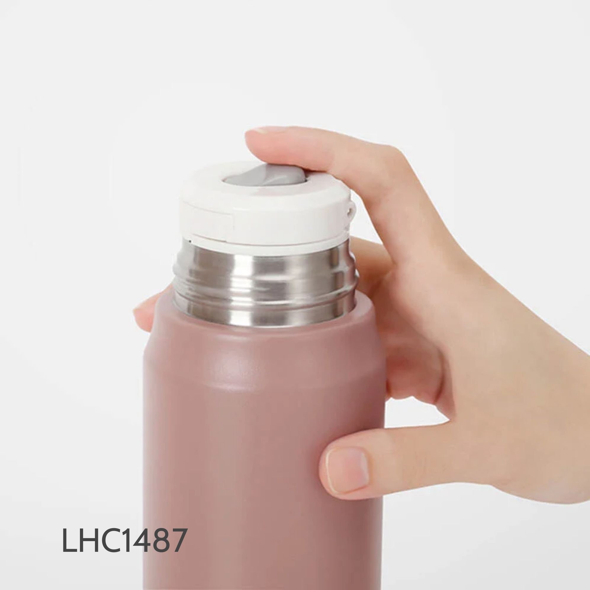 LHC1487GRY - Bình giữ nhiệt LocknLock Maman Cup Vacuum Bottle 505ml - Ảnh 2