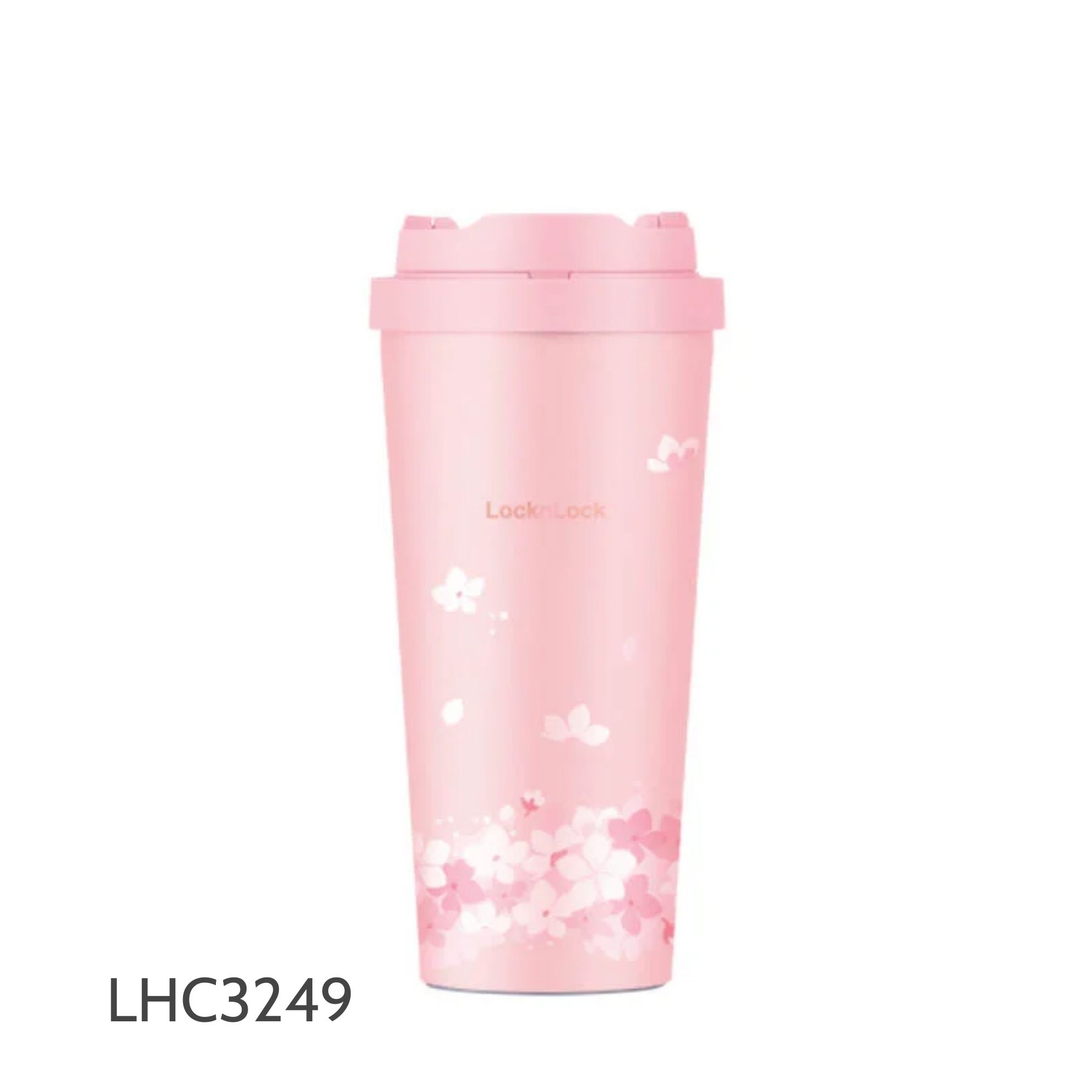 LHC3249PIKPB - Bình giữ nhiệt LocknLock Energetic Tumbler Peach Blossom 550ml - Ảnh 3