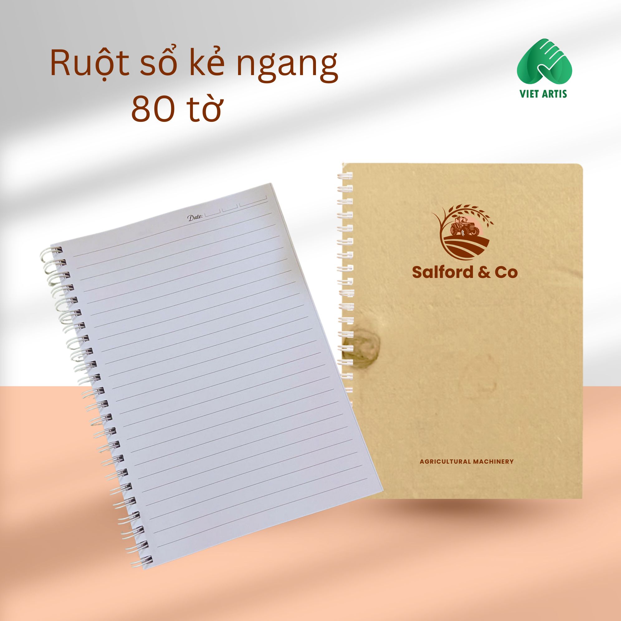 Sổ tay lò xo In ấn theo yêu cầu A5 - Ảnh 3