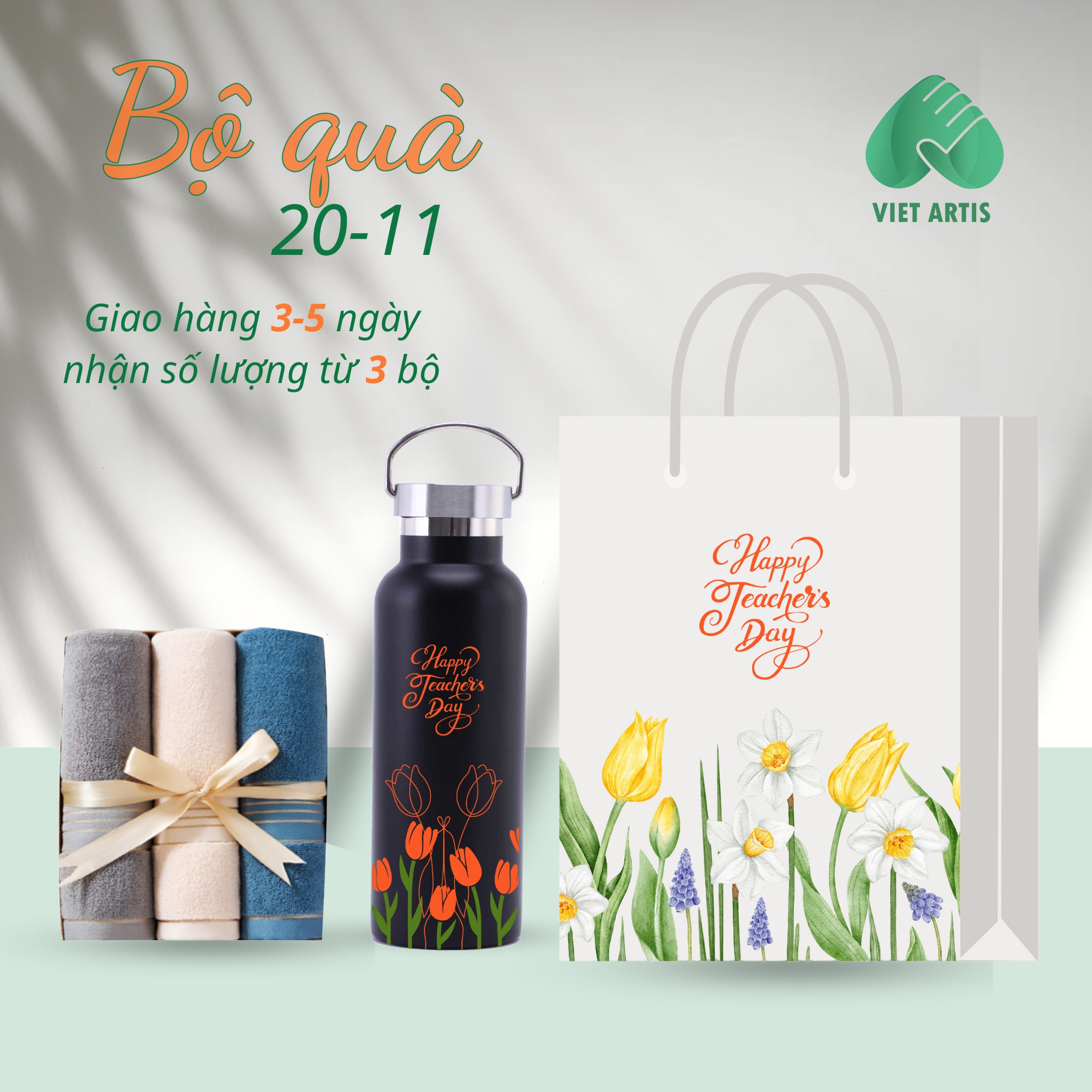 Bộ quà tặng 20-11 dành tặng thầy cô - bạn bè. - Ảnh 4