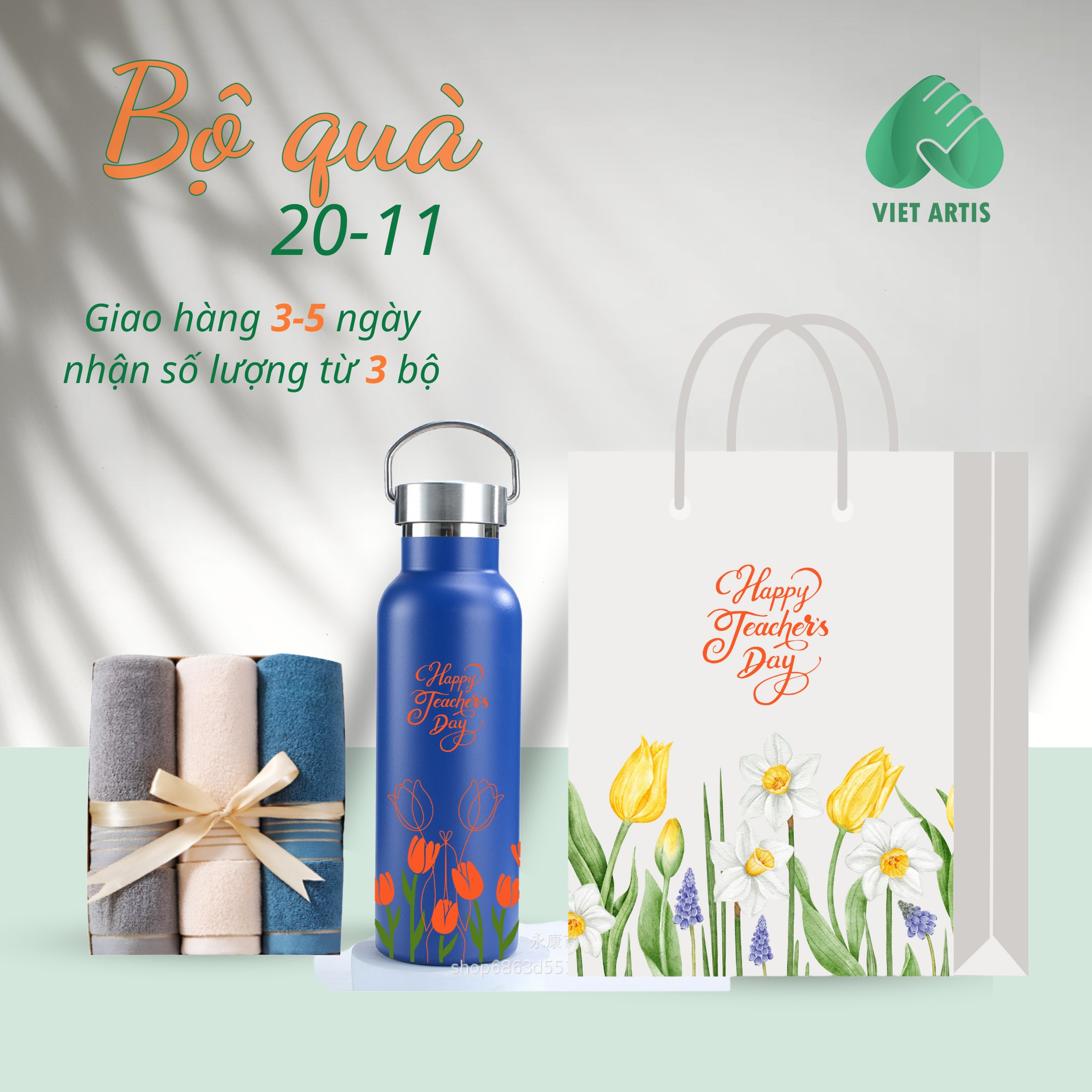 Bộ quà tặng 20-11 dành tặng thầy cô - bạn bè. - Ảnh 2