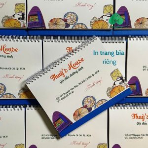 Lịch để bàn chữ A Phong cảnh Việt Nam