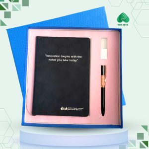 Bộ quà tặng sổ tay cao cấp,bút ký, USB