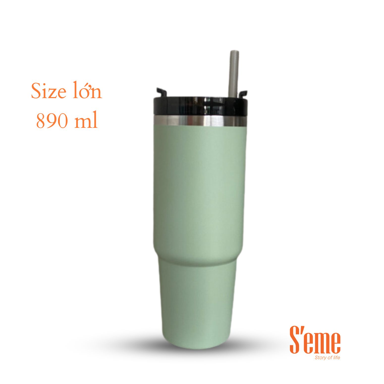 Bình giữ nhiệt S'eme AVL2401 phong cách thể thao 890 ml - Ảnh 5