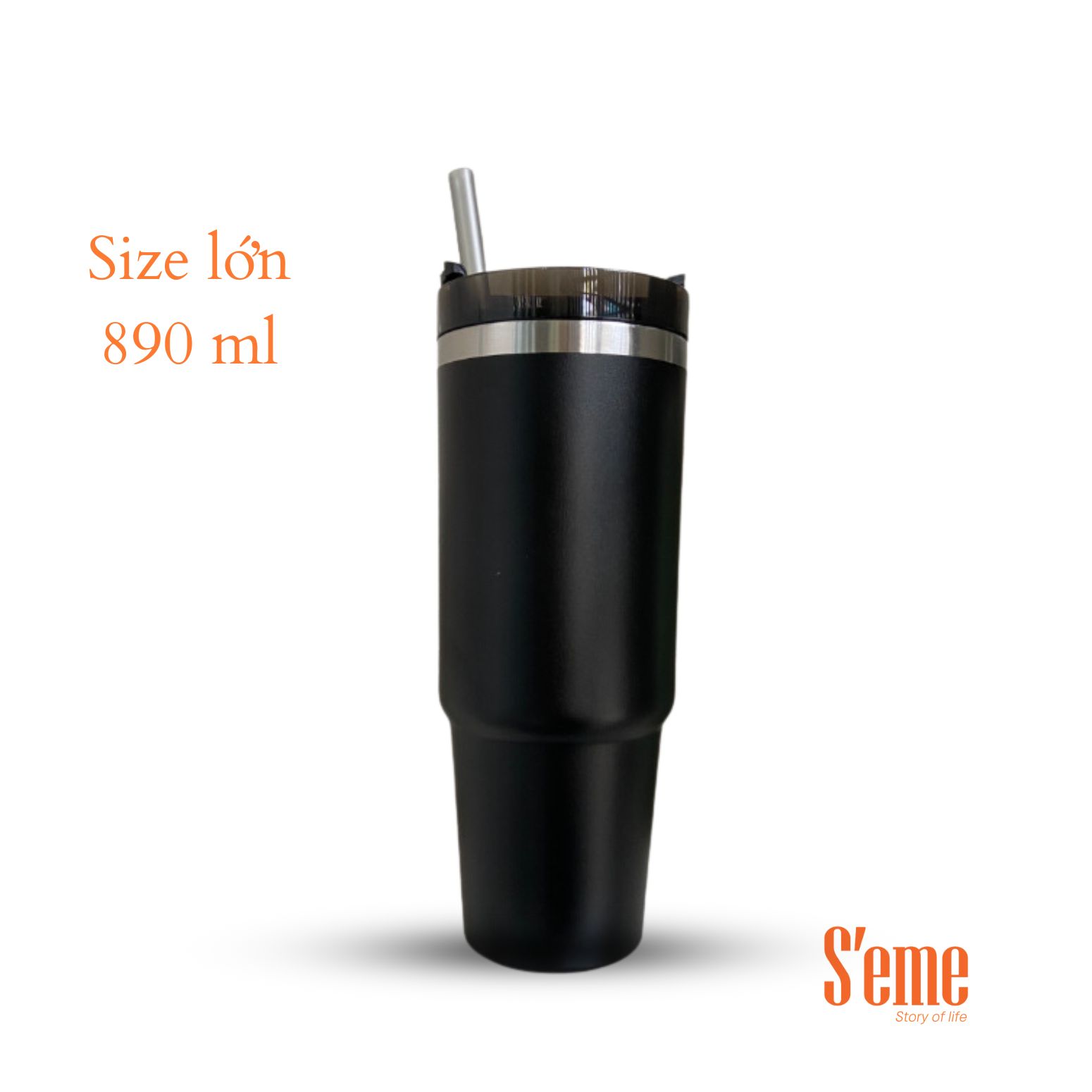 Bình giữ nhiệt S'eme AVL2401 phong cách thể thao 890 ml - Ảnh 3