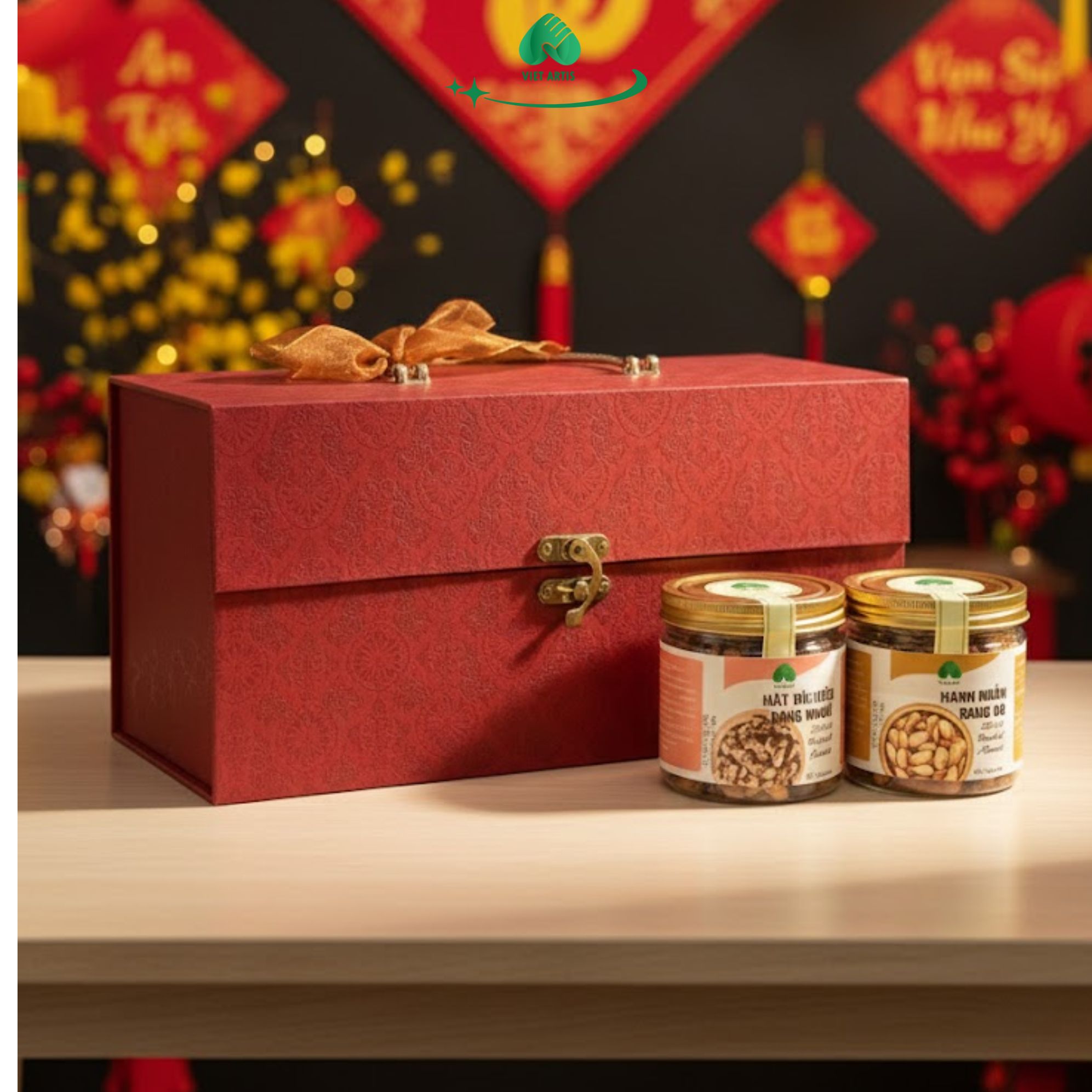 Set Quà tặng doanh nghiệp Tết hạt dinh dưỡng và mật ong - Ảnh 3