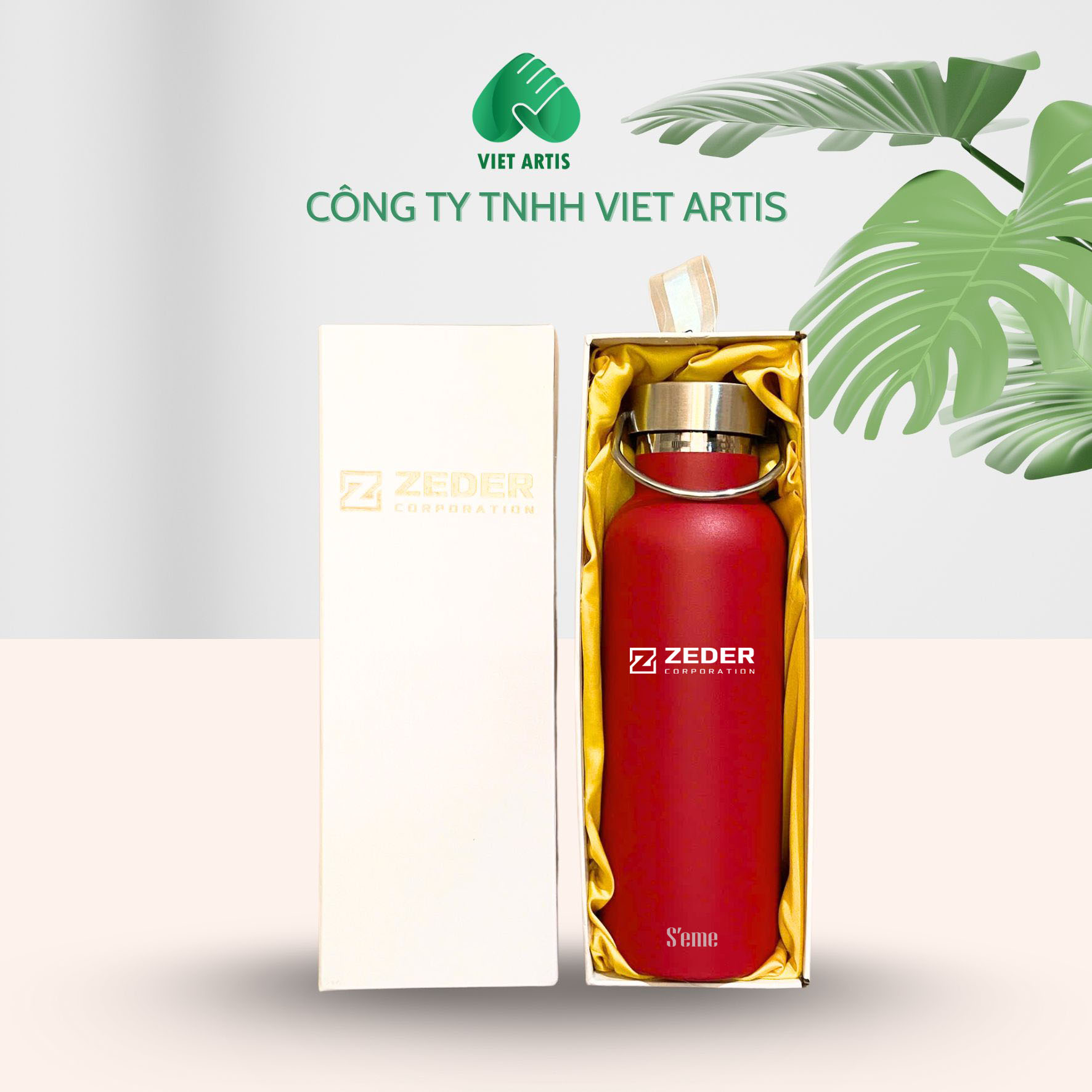 Bộ quà tặng bình giữ nhiệt in logo riêng - Ảnh 3