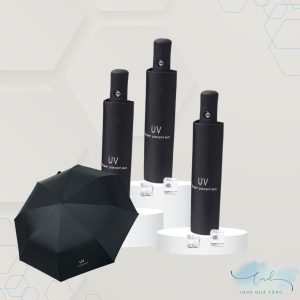 AV-0049	Dù gấp 3 tự động màu đen 8 múi hiệu S'eme