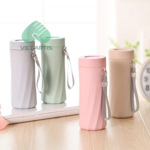 Bình Straw wheat In Logo Mẫu LCVA008