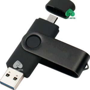 USB 2 đầu đọc cho máy tính và điện thoại