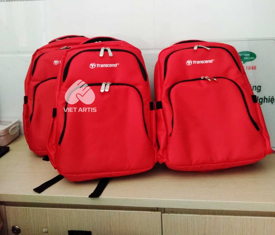 Ba lô laptop in logo Transcent - Ảnh 4