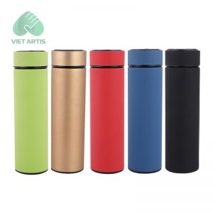 AV-0063	Bình giữ nhiệt 500ml hiển thị nhiệt độ -  nhiều màu.