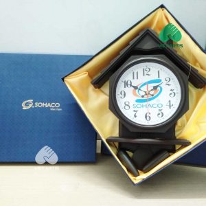 Đồng hồ Treo Tường In Logo SO HA CO