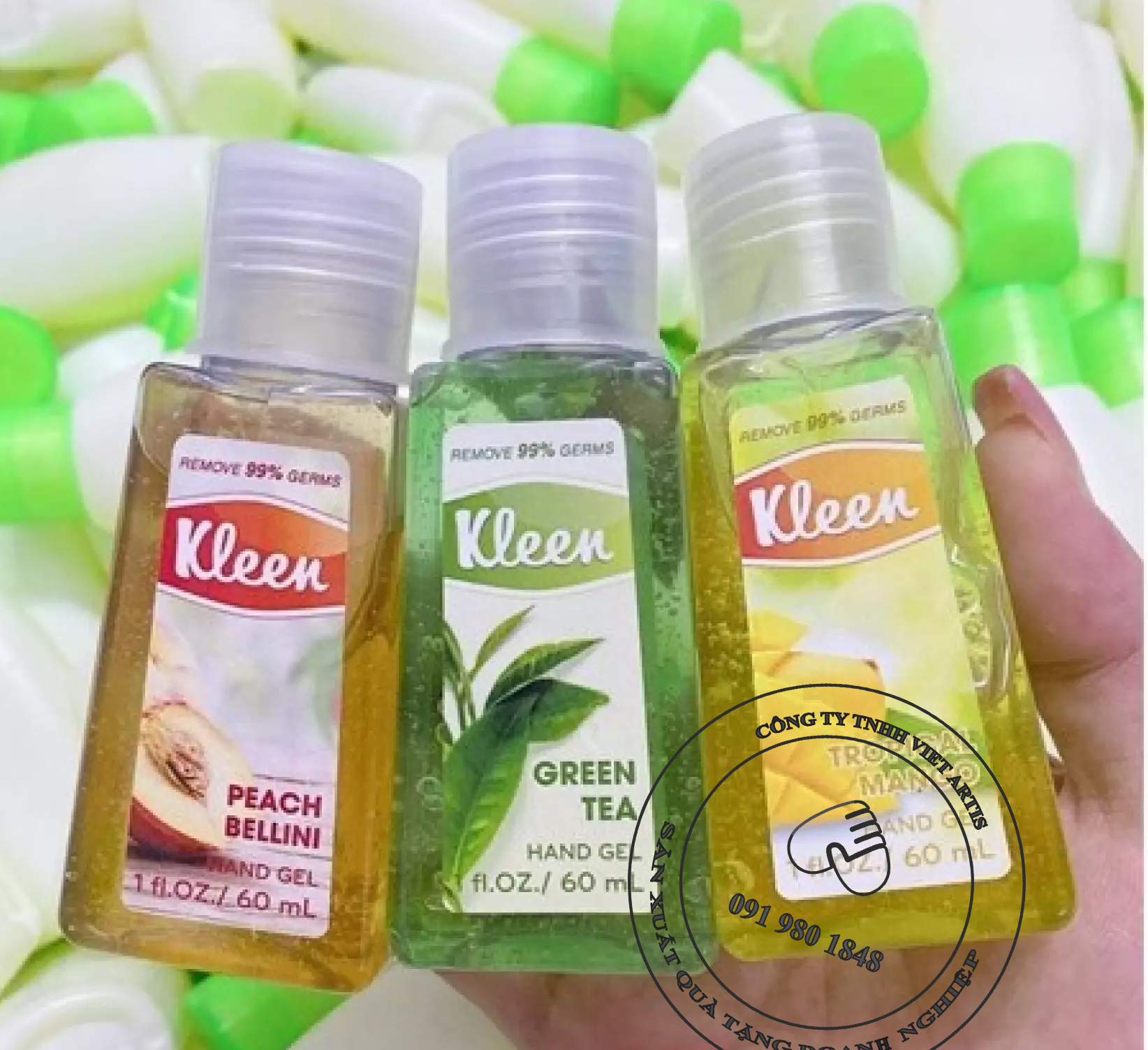 Bộ quà tặng gel sát khuẩn tay, Quà Tặng vào cửa