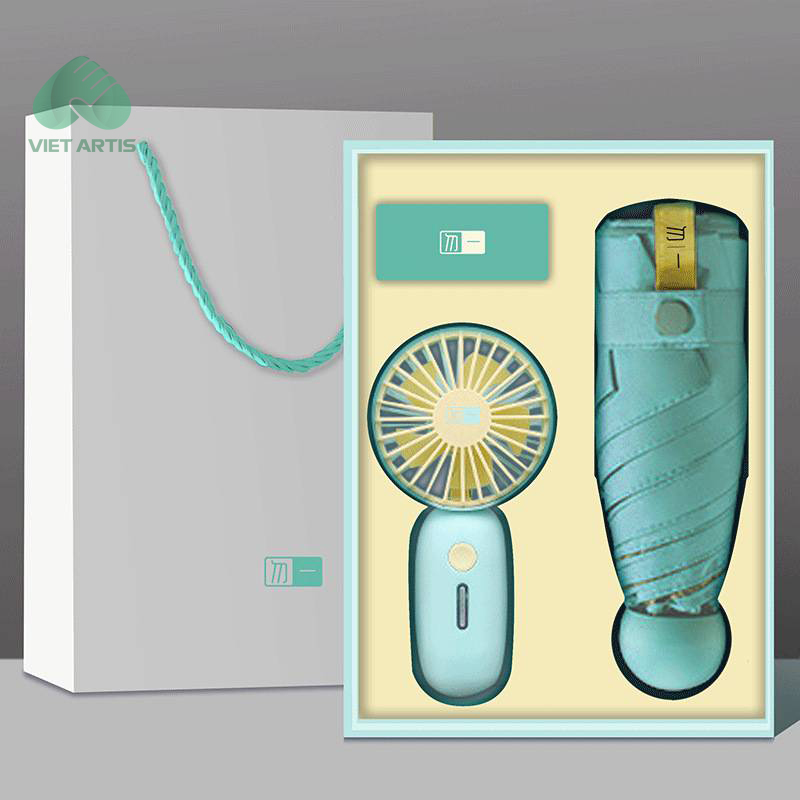 Gọn Chống tia UV và Quạt USB Mini Cầm Tay SET002 - Ảnh 4