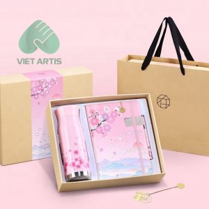 Set Quà Tặng Sổ da và Bình Giữ nhiệt, Quà Tặng Độc Đáo SET 001
