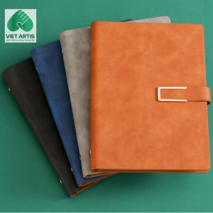 AV-0028; AV-0029; AV-0030; AV-0031 Sổ tay bìa da, gáy còng