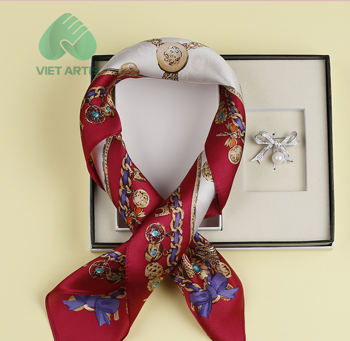 Set Quà tặng Khăn Turban và Nơ Cài - Ảnh 2