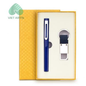 Set Quà Tặng Bút, USB Kèm hộp và Túi giấy Cứng