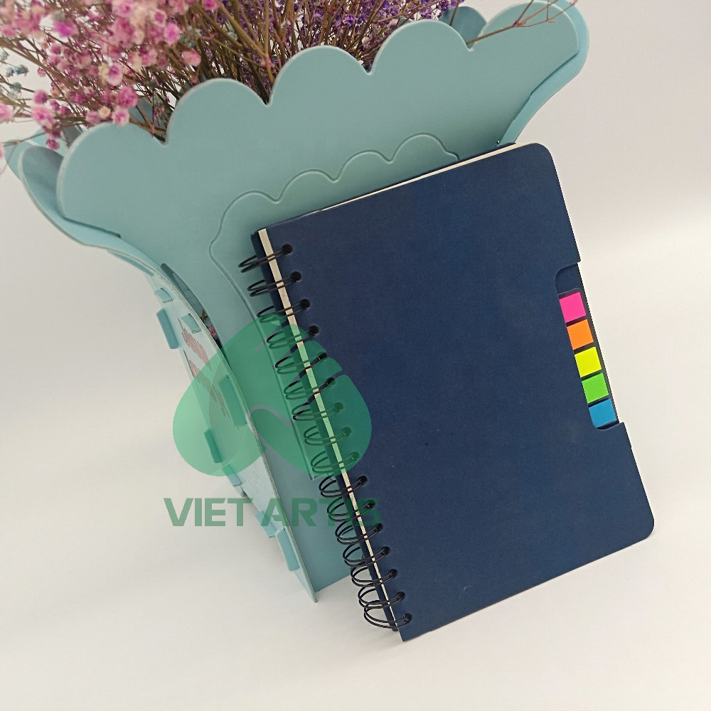 Sổ Bìa Lò Xo Kèm Note Ghi Chú Tiện Lợi SVA004 - Ảnh 3