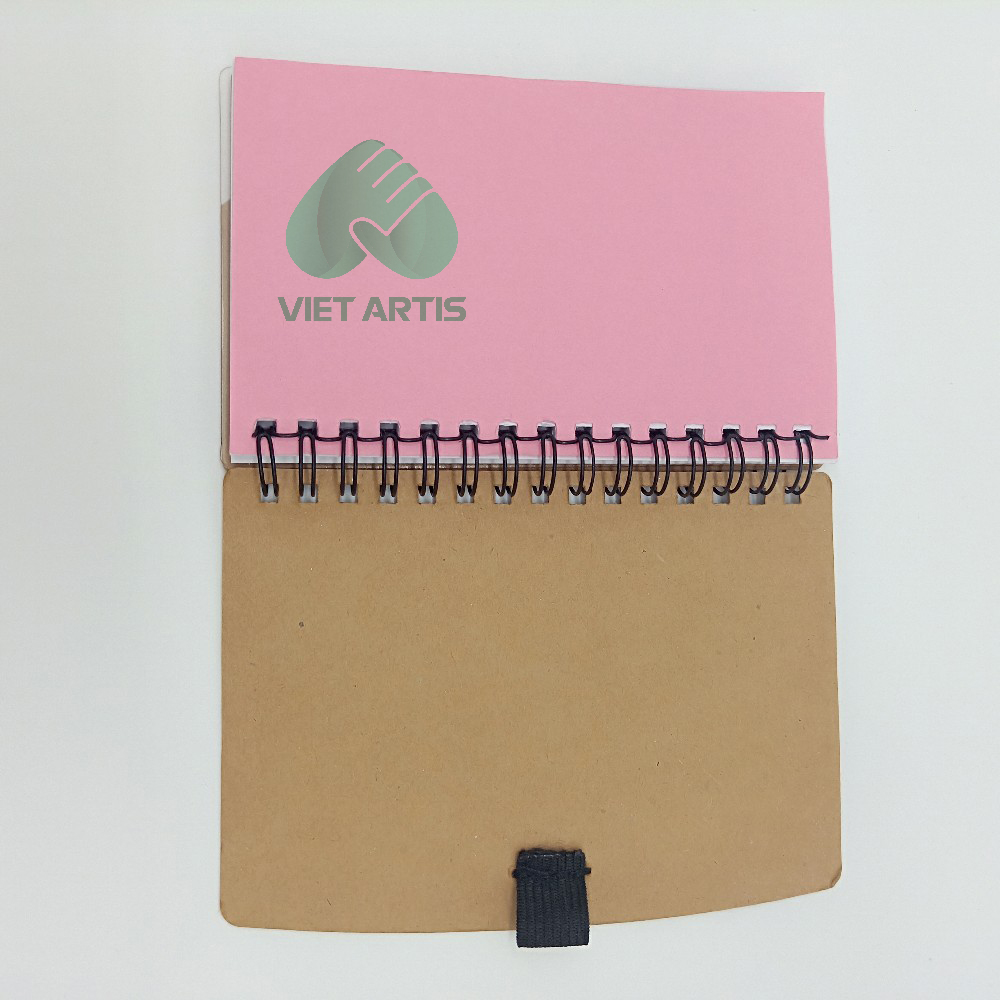 Sổ Bìa Lò Xo Kèm Note Ghi Chú Tiện Lợi SVA005 - Ảnh 3