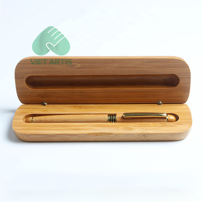 Hộp Bút Gỗ Cao Cấp In Logo BKVA009 - Ảnh 3