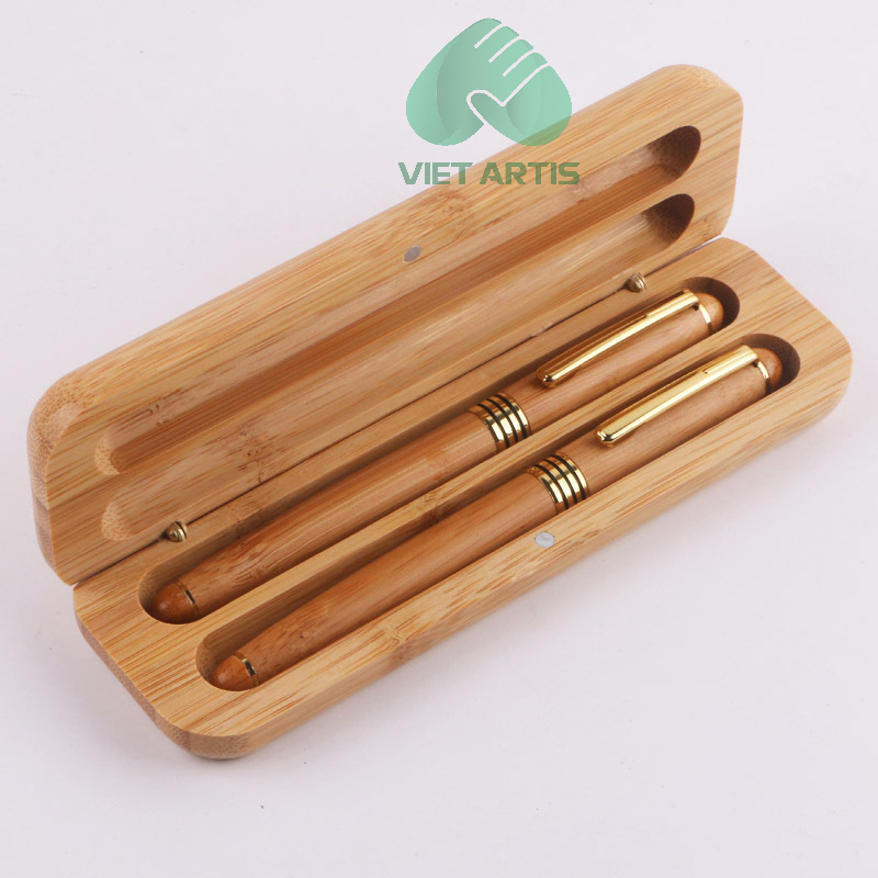 Hộp Bút Gỗ Cao Cấp In Logo BKVA009 - Ảnh 7