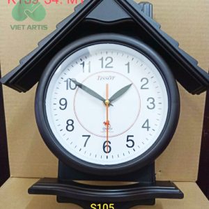 Đồng Hồ Treo Tường Hình Mái Nhà