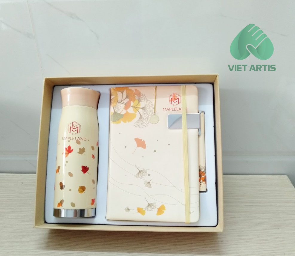 Bộ quà Tặng in logo Mapple Land - Ảnh 6