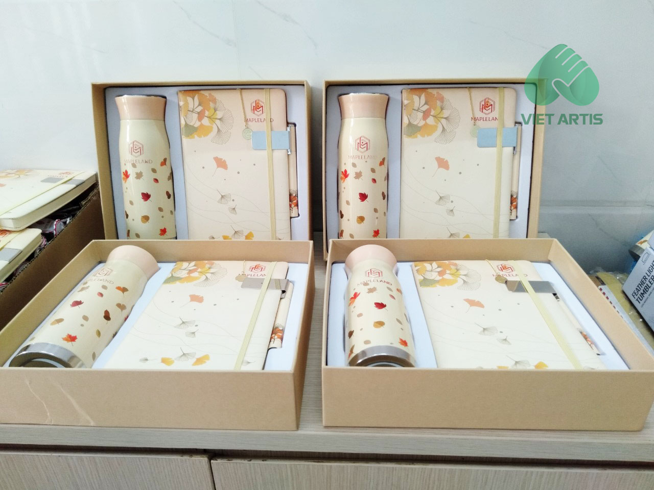 Bộ quà Tặng in logo Mapple Land